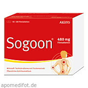 Bild für Sogoon - 100 Stück von Aristo Pharma GmbH Bild für Bild für Sogoon - 100 Stück von Aristo Pharma GmbH