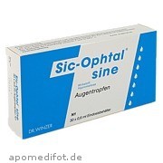 Bild für Sic-Ophtal sine - 30X0.6 Milliliter von Dr. Winzer Pharma GmbH Bild für Bild für Sic-Ophtal sine - 30X0.6 Milliliter von Dr. Winzer Pharma GmbH
