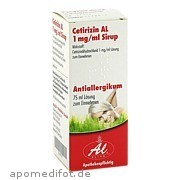 Cetirizin Al 1mg/ml Sirup Aliud Pharma GmbH