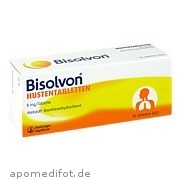 Bild für BISOLVON HUSTENTABLETTEN - 50 Stück von Sanofi-Aventis Deutschland GmbH GB Selbstmedikation /Consumer-Care Bild für Bild für BISOLVON HUSTENTABLETTEN - 50 Stück von Sanofi-Aventis Deutschland GmbH GB Selbstmedikation /Consumer-Care