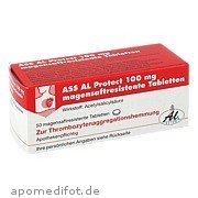Bild für ASS AL Protect 100mg magensaftresistente Tabletten - 50 Stück von ALIUD Pharma GmbH Bild für Bild für ASS AL Protect 100mg magensaftresistente Tabletten - 50 Stück von ALIUD Pharma GmbH