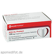 Ass Al Protect 100mg magensaftresistente Tabletten Aliud Pharma GmbH