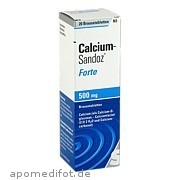 Bild für Bild für CALCIUM SANDOZ FORTE - 20&nbsp;Stück von Hexal AG