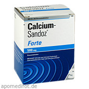 Bild für Bild für CALCIUM SANDOZ FORTE - 5X20&nbsp;Stück von Hexal AG
