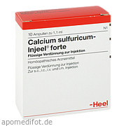 Calcium Sulf Inj Forte Biologische Heilmittel Heel GmbH