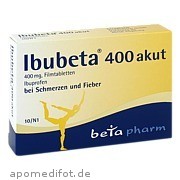 Ibubeta 400 akut betapharm Arzneimittel GmbH