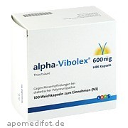 alpha - Vibolex 600 Hrk Kapseln Cnp Pharma GmbH