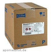 Bild für Bild für GLUCOSTERIL 5% PL - 10X500&nbsp;Milliliter von Fresenius Kabi Deutschland GmbH