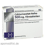 Bild für Bild für Calciumacetat-Nefro 500mg - 100&nbsp;Stück von MEDICE Arzneimittel Pütter GmbH&Co.KG