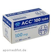Acc 100 tabs Hexal AG