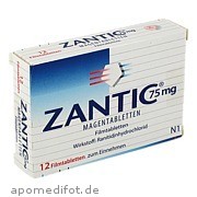 Zantic 75mg Magentabletten Omega Pharma Deutschland GmbH