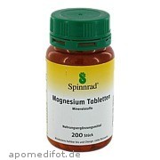 MAGNESIUM TABLETTEN Spinnrad GmbH