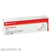 Bild für PVP-Jod AL Salbe - 25 Gramm von ALIUD Pharma GmbH Bild für Bild für PVP-Jod AL Salbe - 25 Gramm von ALIUD Pharma GmbH