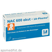 Bild für NAC 600 akut-1A-PHARMA - 10 Stück von 1 A Pharma GmbH Bild für Bild für NAC 600 akut-1A-PHARMA - 10 Stück von 1 A Pharma GmbH