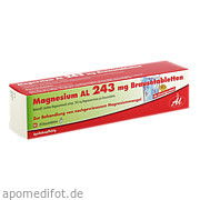 Bild für Bild für Magnesium AL 243mg Brausetabletten - 20&nbsp;Stück von ALIUD Pharma GmbH