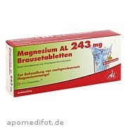 Bild für Bild für Magnesium AL 243mg Brausetabletten - 40&nbsp;Stück von ALIUD Pharma GmbH