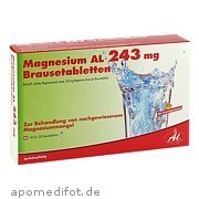 Magnesium Al 243mg Brausetabletten Aliud Pharma GmbH