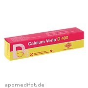 Bild für Calcium Verla D 400 - 20 Stück von Verla-Pharm Arzneimittel GmbH & Co. KG Bild für Bild für Calcium Verla D 400 - 20 Stück von Verla-Pharm Arzneimittel GmbH & Co. KG