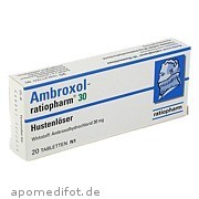 Ambroxol - ratiopharm 30mg Hustenlöser ratiopharm GmbH