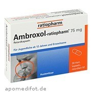 Ambroxol - ratiopharm 75mg Hustenlöser ratiopharm GmbH