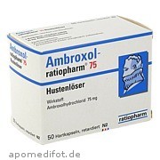 Bild für Ambroxol-ratiopharm 75mg Hustenlöser - 50 Stück von ratiopharm GmbH Bild für Bild für Ambroxol-ratiopharm 75mg Hustenlöser - 50 Stück von ratiopharm GmbH
