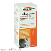 Bild für Bild für Ibu-ratiopharm Fiebersaft für Kinder 40mg/ml - 100&nbsp;Milliliter von ratiopharm GmbH