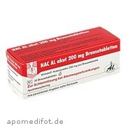 Bild für Bild für NAC AL akut 200mg Brausetabletten - 20&nbsp;Stück von ALIUD Pharma GmbH