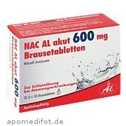 Bild für Bild für NAC AL akut 600mg Brausetabletten - 20&nbsp;Stück von ALIUD Pharma GmbH