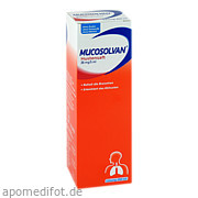 Mucosolvan Saft 30mg/5ml Sanofi - Aventis Deutschland GmbH Gb Selbstmedikation /Consumer - Care
