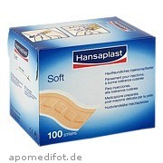 Hansaplast Soft Injektionspflaster 1. 9x4. 0cm Strip Beiersdorf AG
