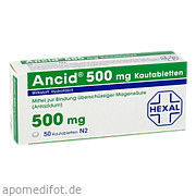 Ancid 500mg Hexal AG