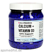 Bild für Bild für Calcium + Vitamin D3 GPH Kapseln - 750&nbsp;Stück von Hecht-Pharma GmbH