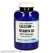 Calcium  +  Vitamin D3 Gph Kapseln Hecht - Pharma GmbH