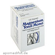 MAGNESIUM TONIL MONO KAPS CHEPLAPHARM Arzneimittel GmbH