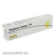 Bild für Bild für Cloderm Creme 1% - 50 Gramm von DERMAPHARM AG