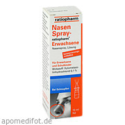 NasenSpray - ratiopharm Erwachsene ratiopharm GmbH