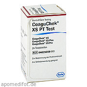 Bild für CoaguChek XS PT Test - 24 Stück von Roche Diagnostics Deutschland GmbH Bild für Bild für CoaguChek XS PT Test - 24 Stück von Roche Diagnostics Deutschland GmbH