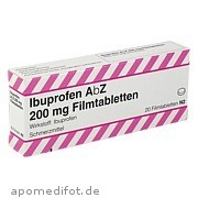Bild für Ibuprofen AbZ 200 mg Filmtabletten - 20 Stück von AbZ Pharma GmbH Bild für Bild für Ibuprofen AbZ 200 mg Filmtabletten - 20 Stück von AbZ Pharma GmbH