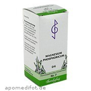 Biochemie 7 Magnesium phosphoricum D 6 Bombastus - Werke AG
