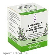 Bild für Bild für Biochemie 7 Magnesium phosphoricum D 12 - 80&nbsp;Stück von Bombastus-Werke AG