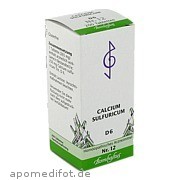 Bild für Bild für Biochemie 12 Calcium sulfuricum D 6 - 200&nbsp;Stück von Bombastus-Werke AG
