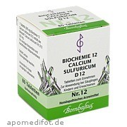 Bild für Bild für Biochemie 12 Calcium sulfuricum D 12 - 80&nbsp;Stück von Bombastus-Werke AG