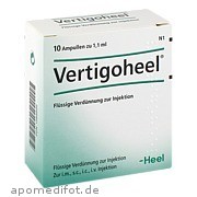 Bild für VERTIGOHEEL - 10 Stück von Biologische Heilmittel Heel GmbH Bild für Bild für VERTIGOHEEL - 10 Stück von Biologische Heilmittel Heel GmbH