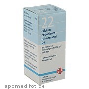 Bild für Bild für BIOCHEMIE DHU 22 CALCIUM CARBONICUM HAHNEMANNI D 6 - 80&nbsp;Stück von DHU-Arzneimittel GmbH & Co. KG
