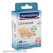 Hansaplast med Universal 40 Strips Beiersdorf AG