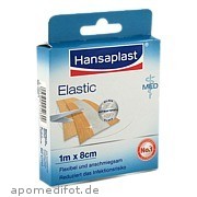 Hansaplast med Elastic 1mx8cm Beiersdorf AG