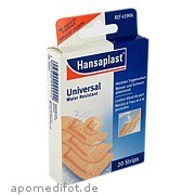 Hansaplast Universal Water Resist. 4Größen Strips Beiersdorf AG