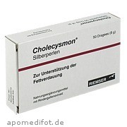 Bild für Cholecysmon Silberperlen - 50 Stück von RIEMSER Pharma GmbH Bild für Bild für Cholecysmon Silberperlen - 50 Stück von RIEMSER Pharma GmbH