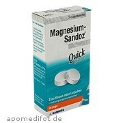 Magnesium - Sandoz Quick Minerals Hexal AG