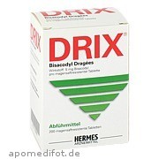 Drix Bisacodyl Dragees Hermes Arzneimittel GmbH